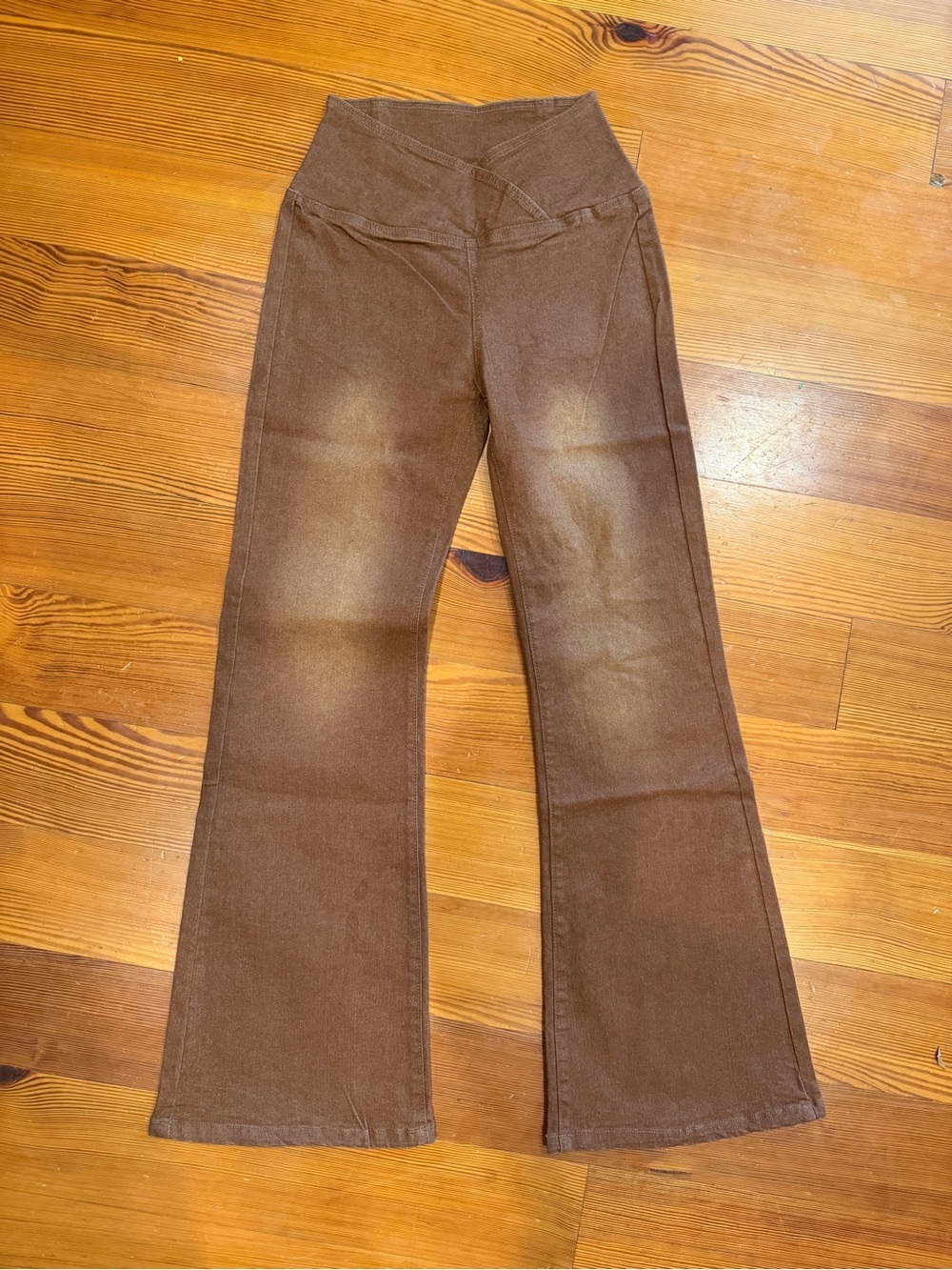 Women’s Brown Flared Jeans